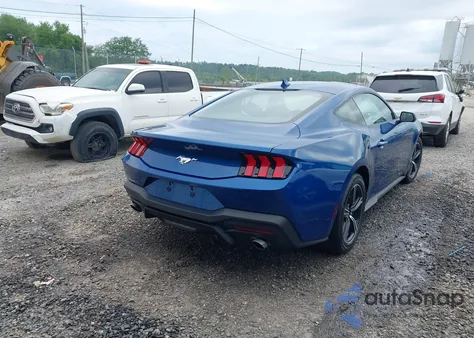2024 Ford Mustang Ecoboost Fastback из США, поврежденный, VIN 1FA6P8TH8R5121614